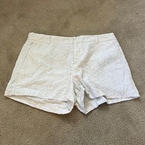 White Shorts. Barely worn.
